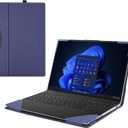 Laptop Case Cover for Lenovo ThinkPad E16 Gen 1 2023&ThinkPad E16 Gen2 16 inch [Do Check Model] Notebook Sleeve Computer Bag Protective PU Leather Shell (Blue) (Blue)