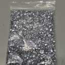 Hicarer 4000 Pieces Diamonds Crystals Acrylic Gems Wedding Table Scattering Gemstones Christmas Party Decorations Bridal Shower Masquerade Vase Fillers(Silver,3 mm, 6 mm and 10 mm)