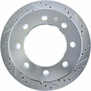 Mechanics Choice Rear Left Disc Brake Rotor for 2001-2010 Chevrolet, GMC (RWD)