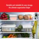 ZWILLING Fresh & Save Plastic Lunch Box, Airtight Food Storage Container, Meal Prep Container, BPA-Free, Grey, Semitransparent - Small (Gray)