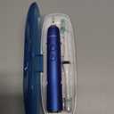 Aquasonic Vibe Series Ultra-Whitening Toothbrush  ADA Accepted Electric Toothbrush - 8 Brush Heads & Travel Case  40,000 VPM Motor & Wireless Charging - 4 Modes w Smart Timer  Sapphire Blue