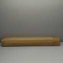 3' x 5' High Traffic Guard Doormat, Commercial Grade Door Floor Mat Striped Brush Step Entrance Mat with Rubber Backing, Low Profile Commercial Rugs for Entryway, Easy to Clean(Jet Black)