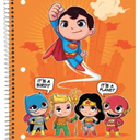 DC Super Friends 1 Subject Notebook College Ruled 70 Sheets (Superman)- 4 count Assorted Style  4Pack