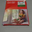 120 Sheets Matte Presentation Paper 11x17 48Lb 180gsm Photo Paper for All Dye Ink Inkjet Printers