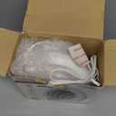 Optimus H-1322 Portable 2-Speed Fan Heater with Thermostat , White