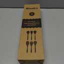 Riveira's 6-Piece Kitchen Essentials - Wooden Spoons for Cooking and Comprehensive Cooking Utensils Set (Light Teak)