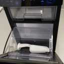 ecozy Nugget Ice Maker Countertop, Smart Pebble Ice Machine with APP Control, 44 lbs Per Day Soft Pellet Chewable Ice with Self-Cleaning, Stainless Steel (Silver)