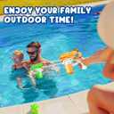 Water Guns for Kids Adults, 6 Pack Squirt Guns Soaker Blaster 220CC Capacity Long Range Super Water Gun Pistols for Boys Girls Toddlers Swimming Pool Water Toys (6)