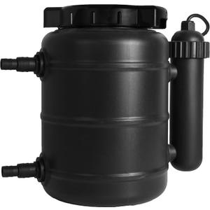 TotalPond Complete Pond Filter with UV Clarifier Black 15.16 x 9.06 x 13.11 in.