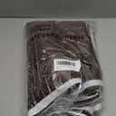 Estelar Textiler Brown and Greyish White Gradient Blackout Curtains for Bedroom, Thermal Insulated Ombre Blackout Drapes, Full Room Darkening Energy Saving Curtains for Living Room, 52"W x 84"L (Pack of 2), Brown and Greyish White