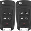 Key Fob Replacement for 2014-2019 Buick Encore/ 10-12 Allure/ 10-16 Lacrosse/ 11-17 Regal/ 12-17 Verano/ 10-19 Chevy Equinox Camaro/ 11-16 Cruze Malibu/ 14-19 Impala/ 12-17 Sonic Keyless,2Pcs