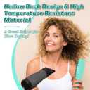 Candy Brush Curl Defining Hair Brush for Effortlessly Detangling Shaping and Styling Curls, Curl Brushes with EdgeLift for All Wet or Dry Hair Types for Women and Girl, Reduce Pulling and Frizzing (Green)