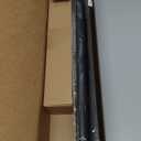 Zeerobee Curtain Rods for Windows 32 to 72, 1 Inch Industrial Wrap Around Black Curtain Rod, Indoor/Outdoor Room Divider Adjustable Drapery Pole, 32"-72"