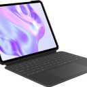 Logitech Combo Touch iPad Pro 13-inch (M4 & M5)(2024 & 2025) Keyboard Case - Detachable Backlit Keyboard with Kickstand, Comfortable Typing, Multi-use Mode - Midnight Black TABLET KEYBOARD