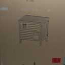 Waterproof Dog House for Outdoor Indoor,Durable Plastic Dog House with Warm Mat Side Window Elevated Floor, Easy to Assemble Easy to Clean((26.7" L x 26.7" W x 21.4" H) - Grey