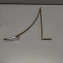 Knape & Vogt Shelf Bracket, Satin Gold, 12-inches, Holds Up to 100 lbs. Each, Metal, Wall Mount