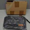 Wedama Toiletry Bag for Men, Handheld Travel Bag, Waterproof Toiletries, Thickened Polyester Dopp Kit, Toiletries Business Trips and Camping, Black (Medium)