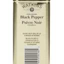 Watkins Gourmet Spice Tin, Pure Ground Black Pepper, 6 oz. Tin, 1-Pack (EXP 04/06/30)