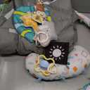 Baby Gym Play Mat, 8-in-1 Tummy Time Mat & Ball Pit with 6 Toys, Washable Baby Activity Play Mat for Visual, Hearing, Sensory, Motor Development, Baby Toys Gift for Toddler Infant 0-3-6-9-12 Months