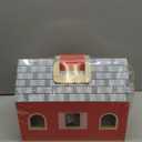 SIMPLIPLAY Farm Animal Toys with Portable Large Wooden Barn for Kids 3+ Years Old, 10 PCS Farm Animals Figures for Boys, Girls, Animal Lovers, Ideal Gift for Kids Toddlers, Improve Fine Motor Skills