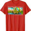 and Me Frog T-Shirt (Red, Small)