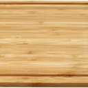 Bamboo Cutting Board  17.72 x 11.81  Heavy Duty, Eco-Friendly Chopping Board for Kitchen Prep, Meat, Vegetables, and Cheese  Durable, Knife-Friendly Surface