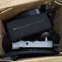 Sweetcrispy Office Computer Desk Chair, Ergonomic High-Back Mesh Rolling Work Swivel Chairs with Wheels, Comfortable Lumbar Support, Comfy Arms for Home, Bedroom, Study, Student, Black