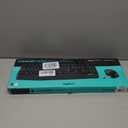 Logitech MK345 Wireless Keyboard and Mouse Combo with Palm Rest, 2.4 GHz USB Receiver, Compatible with PC, Laptop, Black