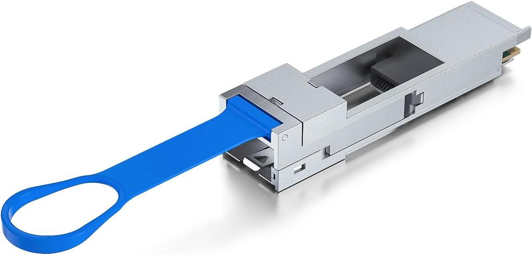H!Fiber.com QSFP28 to SFP28 QSA Adapter 100G to 25G Converter Module for Dell, Juniper, Arista, Extreme and More Devices, All-Metal housing