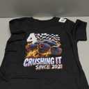 Birthday Monster Truck 4 Year Old Boys 4th Party Born 2021 T-Shirt