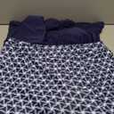 Yonique 2 Piece Swimsuits for Women Halter Tankini Top with Skirt Bottom Tummy Control Bathing Suit (Navy Blue)