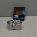 Stainless Steel Coffee Mugs  15 oz Double Wall Stainless Steel Mugs with Handle, Metal Coffee Cups for Tea, Insulated Mug Set of 2  BPA Free, Durable, Unbreakable Metal Coffee Mugs for Camping