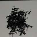 100pcs Metal Duck Bill Hair Clips DIY Hairpins Barrettes for Hair Styling School Home Party Christmas DIY Accessories Hairpins (Black)