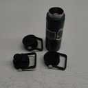 18 oz Insulated Water Bottle Stainless Steel Sport Bottles with 3 Lids,Army Green