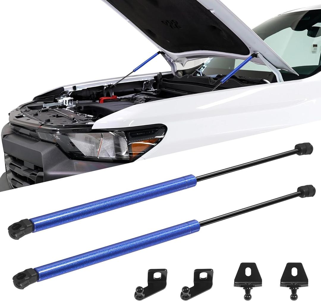 Hood Struts Lift Support Fit for Chevy Colorado/GMC Canyon 2023-2026, Heavy Duty Hood Lift Supports Gas Spring Struts Fit for Colorado/Canyon 2026 No-Drill Blue QuickLIFT Support Accessories