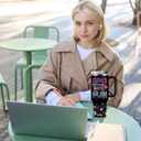 WWHSAl Girls Just Wanna Have Fun Neon Girl Tumbler  Bachelorette Party Girl Birthday Slumber Party Pajama Partys Girls Night Out Stainless Steel Insulated Travel Mug Trendy Gift for Teen 40oz