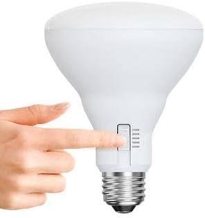 Feit Electric LED 5-Color Choice - BR30 65W Equivalent - 750 Lumen, 2700K Soft Whit, 3000K Bright White, 4000K Cool White, 5000K Daylight and 6500K Cool Daylight 3 Pack