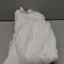 Biscaynebay Wrap Around Bed Skirts for Queen Beds 15" Drop, White Adjustable Elastic Dust Ruffles Easy Fit Wrinkle & Fade Resistant Silky Luxurious Fabric Machine Washable