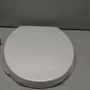 MinSha Round modern Toilet Seat 16.5"in Soft Close PP EasyClean Replacement