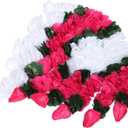 5pcs Artificial Garland for Wedding Birthday and Christmas Wall Decor Fade Resistant Vines for Home and Event Decorations