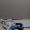 Household Cleaning Brushes You Need. 5-Piece Set with Dustpan & Brush, Squeegee, Sturdy Cleaning Brushes, Great for Bathrooms, Kitchens, Floors, Tile, Carpet, Dishes. Use in Home, RV, auto, Office.