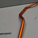 Dirt Bike Handlebars Motorcycle Handle bars 1 1/8" 28mm 120mm Rise CNC Universal For Dirt Pit Bike ATV ADV Supermoto Enduro Motocross Motorcycle Off Road Orange