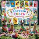 7x5ft Loteria Card Birthday Backdrop Mexican Fiesta Birthday Photography Background Mexico Loteria Cards Birthday Party Party Decorations Banner Photo Props