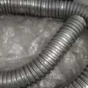 MorningRo 1 Set Generator Exhaust Extension Silencer Kit Universal Generator Muffler Silencer Kit 1 Inch Steel Exhaust Extension 3 Foot Length for Efficient Noise Reduction and Safe Exhaust Design