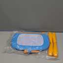 Kikidex Magnetic Drawing Board, Toddler Girl Toys for 1-2 Year Old, Doodle Board Pad Learning and Educational Toys for 1 2 3 Year Old Baby Kids Birthday Gift(Light Blue)