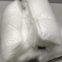 MIULEE 16x16 Pillow Inserts with Cotton Cover,Set of 4 100% Virgin Microfiber Throw Pillows for Couch Sofa and Bed