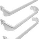 240534901 x2 & 240534701 x1 Refrigerator shelf retainer bar parts Compatible with frigidaire Door Shelf Rack Bar Rail, Replaces AP3214631 PS734936 AP3214630 PS734935 AH734935 EA734935