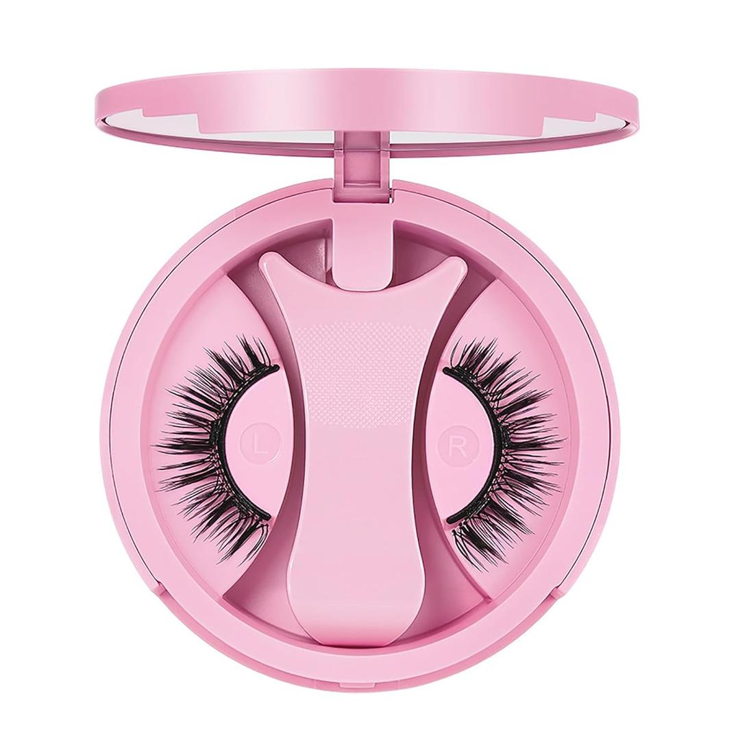 Magnetic Eyelashes with applicator Natural Look Reusable No Glue Needed Eyelashes So Soft and Suitable for Beginners Magnetic False Lash Kit for All-Day Wear (Vitality Eyelashes)
