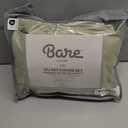 Bare Home Bedding Duvet Cover Queen Size - Premium 1800 Super Soft Collection - Lightweight, Cooling - Soft Breathable Bedding Duvet Cover (Queen, Sage)