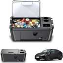 Car Refrigerator for Tesla Model Y 12V Fridge Cooler 21QT(20L) Car Freezer, 21 quarts